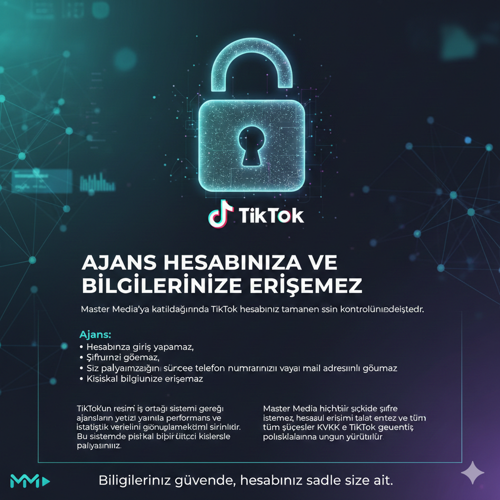 Ajans Hesabınıza ve Bilgilerinize Erişemez