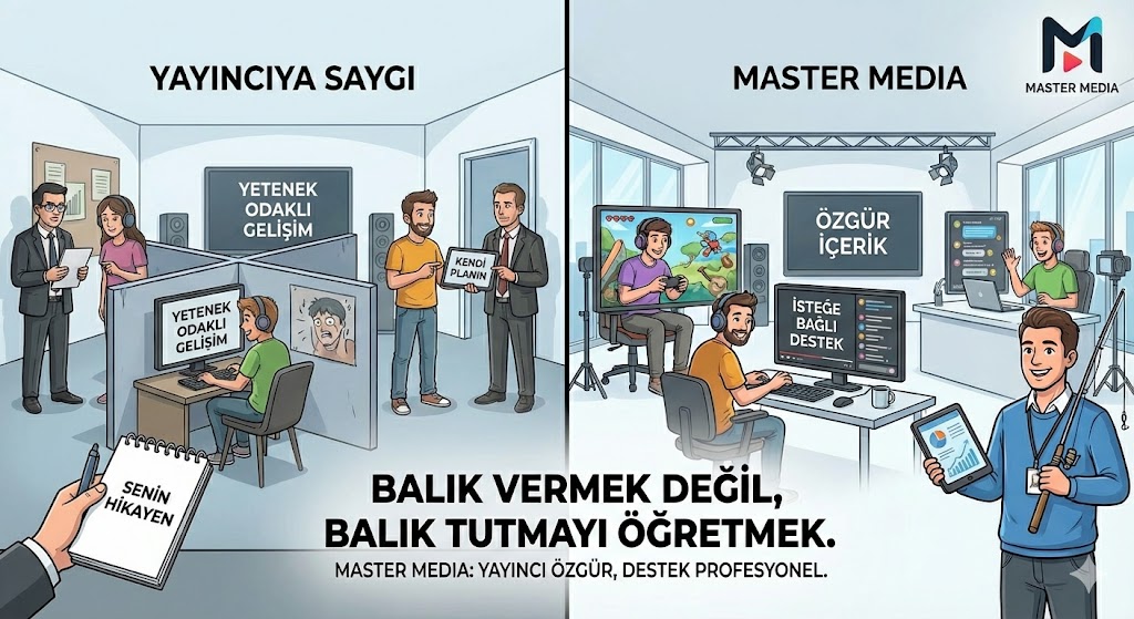 Master Media Yayıncıya Karışmaz, İsteyene Kazandıran Düzeni Öğretir