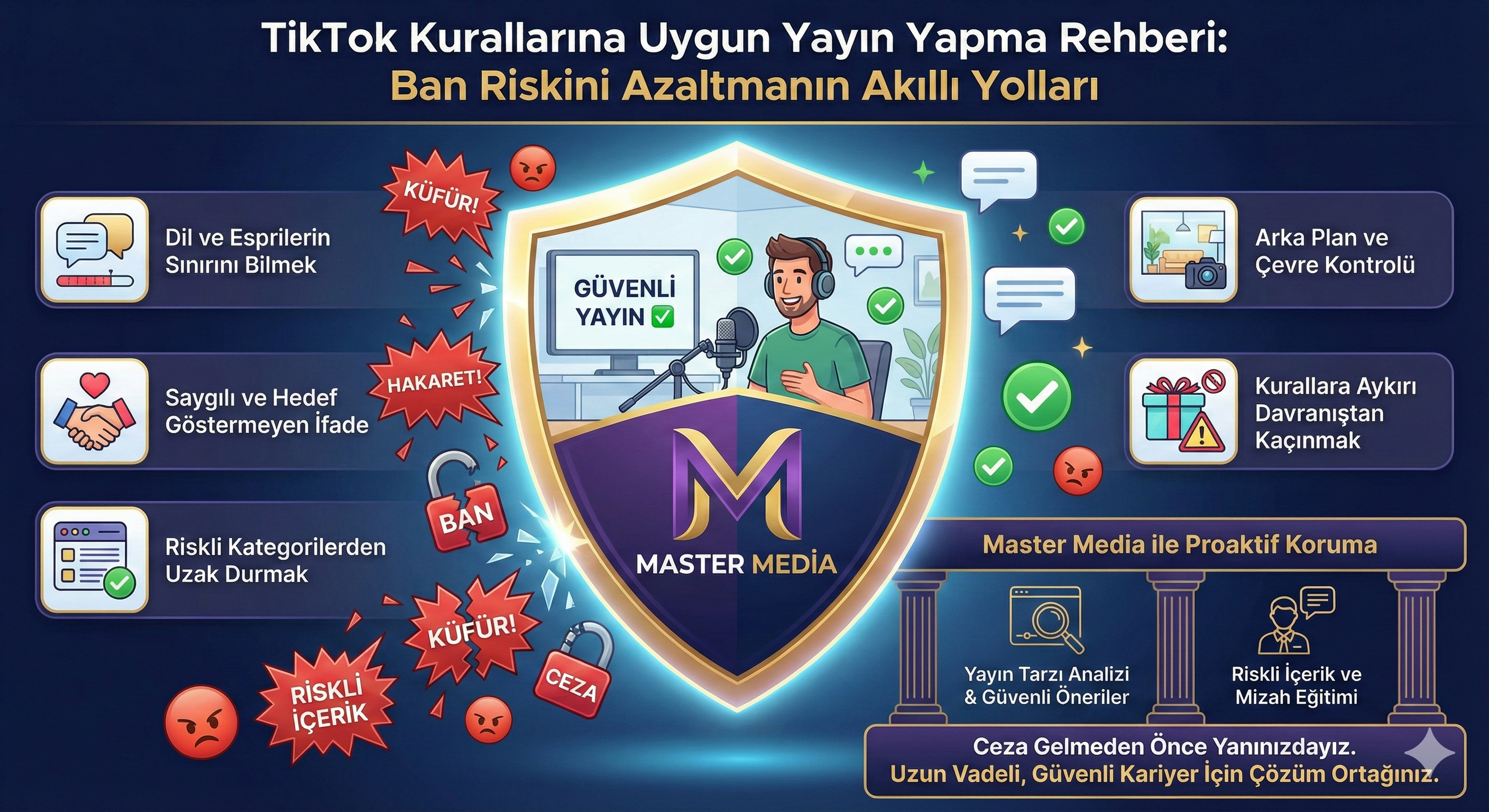 TikTok Kurallarına Uygun Yayın Yapma Rehberi: Ban Riskini Azaltmanın Akıllı Yolları